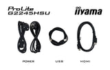 iiyama G-MASTER Get ahead with the G2245HSU Black Hawk with IPS Panel Technology and 1ms MPRT