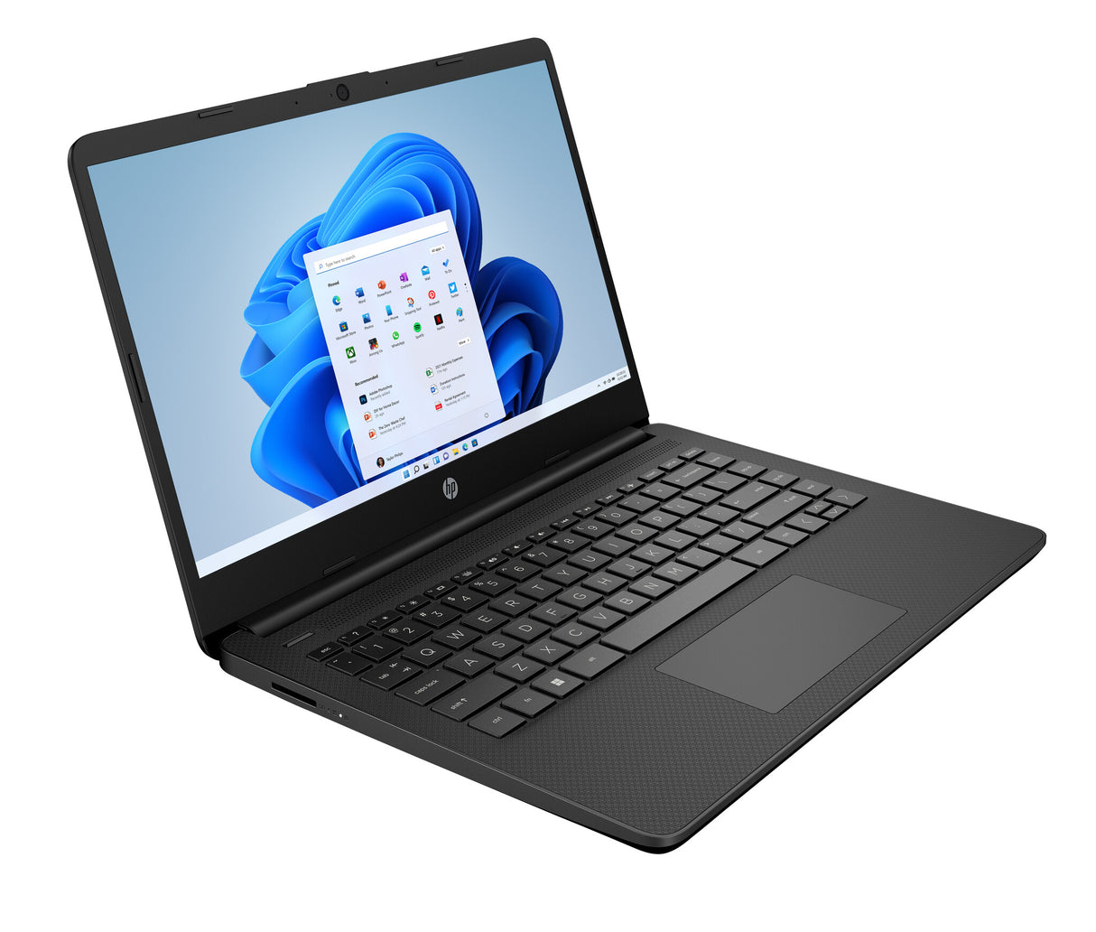 HP 14s-dq5022na Intel® Core™ i3 i3-1215U Laptop 35.6 cm (14") Full HD 8 GB DDR4-SDRAM 256 GB SSD Wi-Fi 5 (802.11ac) Windows 11 Home Black