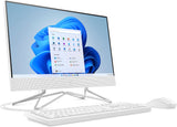 HP 22-dd2022na Intel® Core™ i3 i3-1215U 54.6 cm (21.5") 1920 x 1080 pixels All-in-One PC 8 GB DDR4-SDRAM 256 GB SSD Windows 11 Home Wi-Fi 5 (802.11ac) White