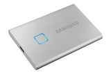 Samsung Portable SSD T7 Touch 500GB - Silver