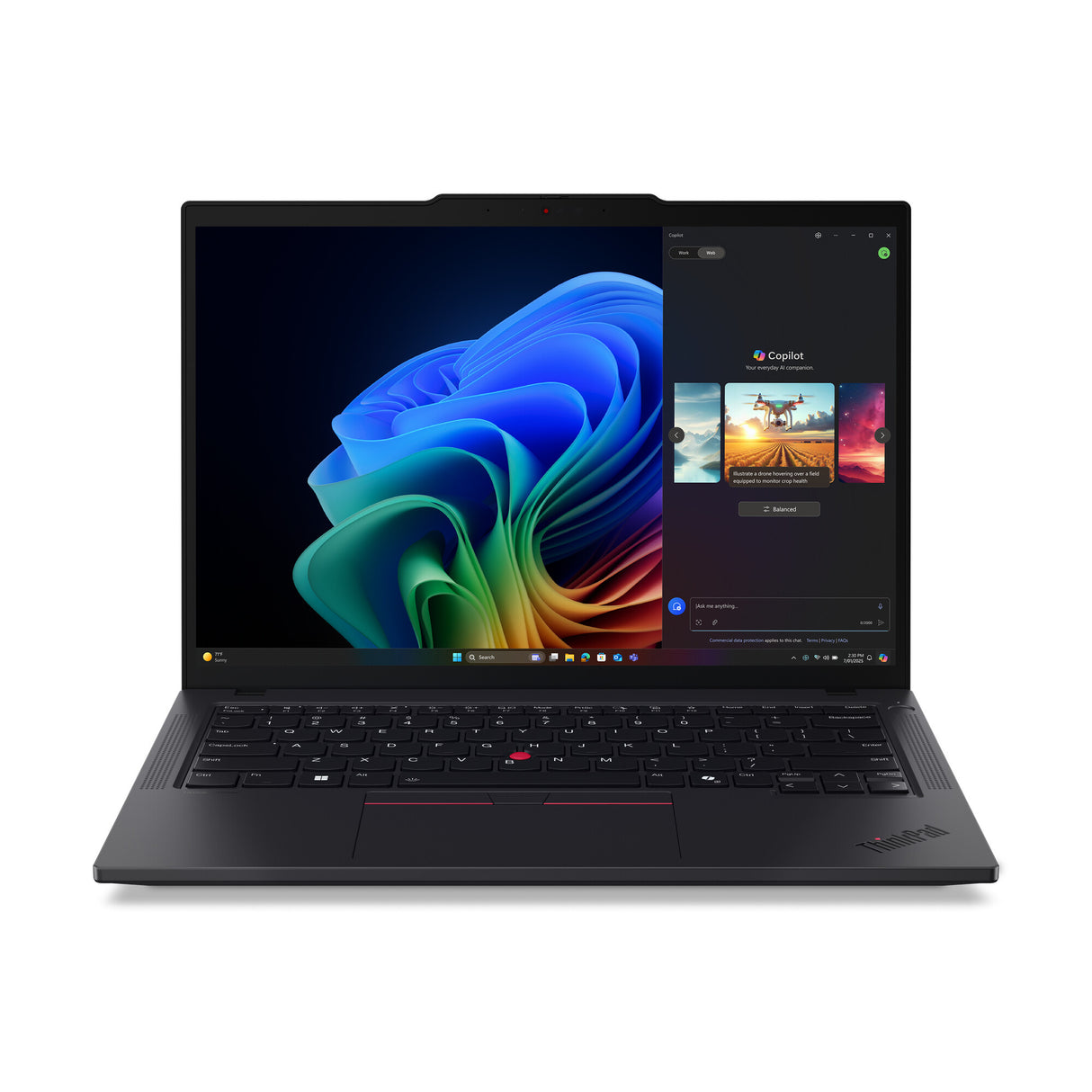 Lenovo ThinkPad T14 Gen 6 (AMD) Copilot+ PC AMD Ryzen AI 7 PRO 350 Laptop 35.6 cm (14") WUXGA 16 GB DDR5-SDRAM 512 GB SSD Wi-Fi 7 (802.11be) Windows 11 Pro Black English
