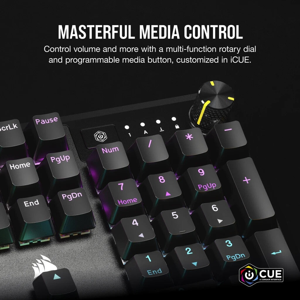 Corsair K70 CORE RGB keyboard Gaming USB QWERTY UK English Black
