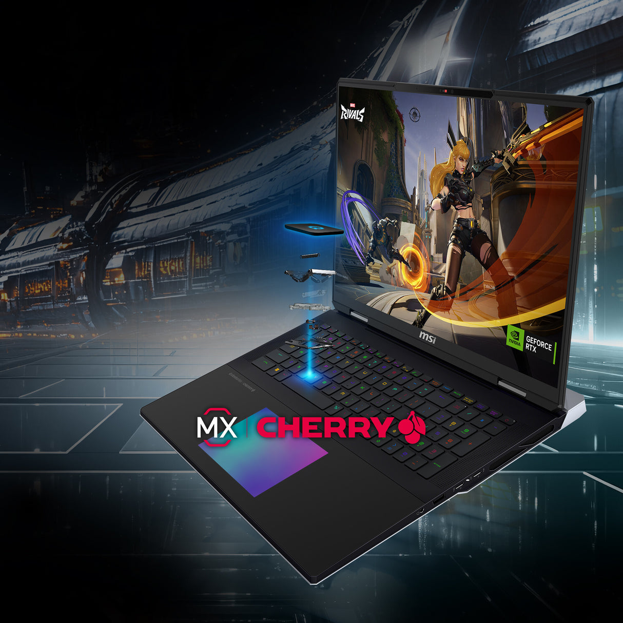 MSI Titan 18 HX A2WJ-1072UK Intel Core Ultra 9 290HX Plus Laptop 45.7 cm (18") UHD+ 64 GB DDR5-SDRAM 4 TB SSD NVIDIA GeForce RTX 5090 Wi-Fi 7 (802.11be) Windows 11 Home Black