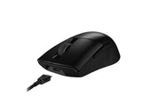 Souris de jeu optique Asus ROG Keris AimPoint filaire/sans fil/Bluetooth, 36 000 DPI, commutateurs remplaçables, RVB, bande antidérapante pour souris