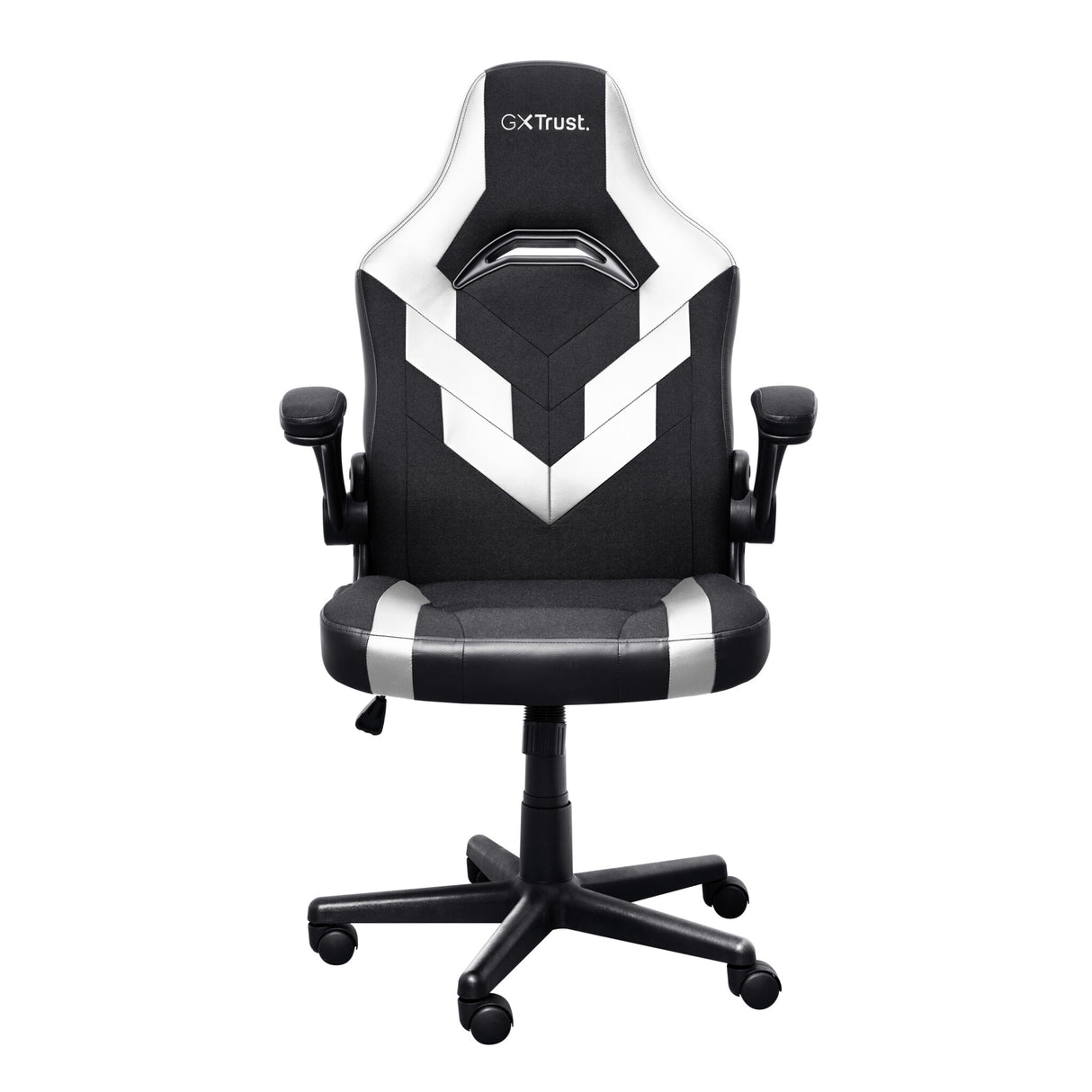 Trust GXT 703 Riye PC gaming chair Upholstered seat Black, White