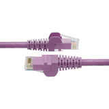 StarTech.com 3m Purple Cat6 Ethernet Cable, Snagless, 100W PoE, UTP, 24AWG Pure Bare Copper Wire, RJ45 Network Patch Cord w/Strain Reliefs, Individually Tested