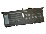 BTI H754V compatible 52Wh 4-cell battery for DELL XPS