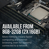 PNY MD8GSD43200-SI memory module 8 GB 1 x 8 GB DDR4 288-pin DIMM