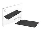 MSI AGILITY GD23 mouse pad Gaming mouse pad Black