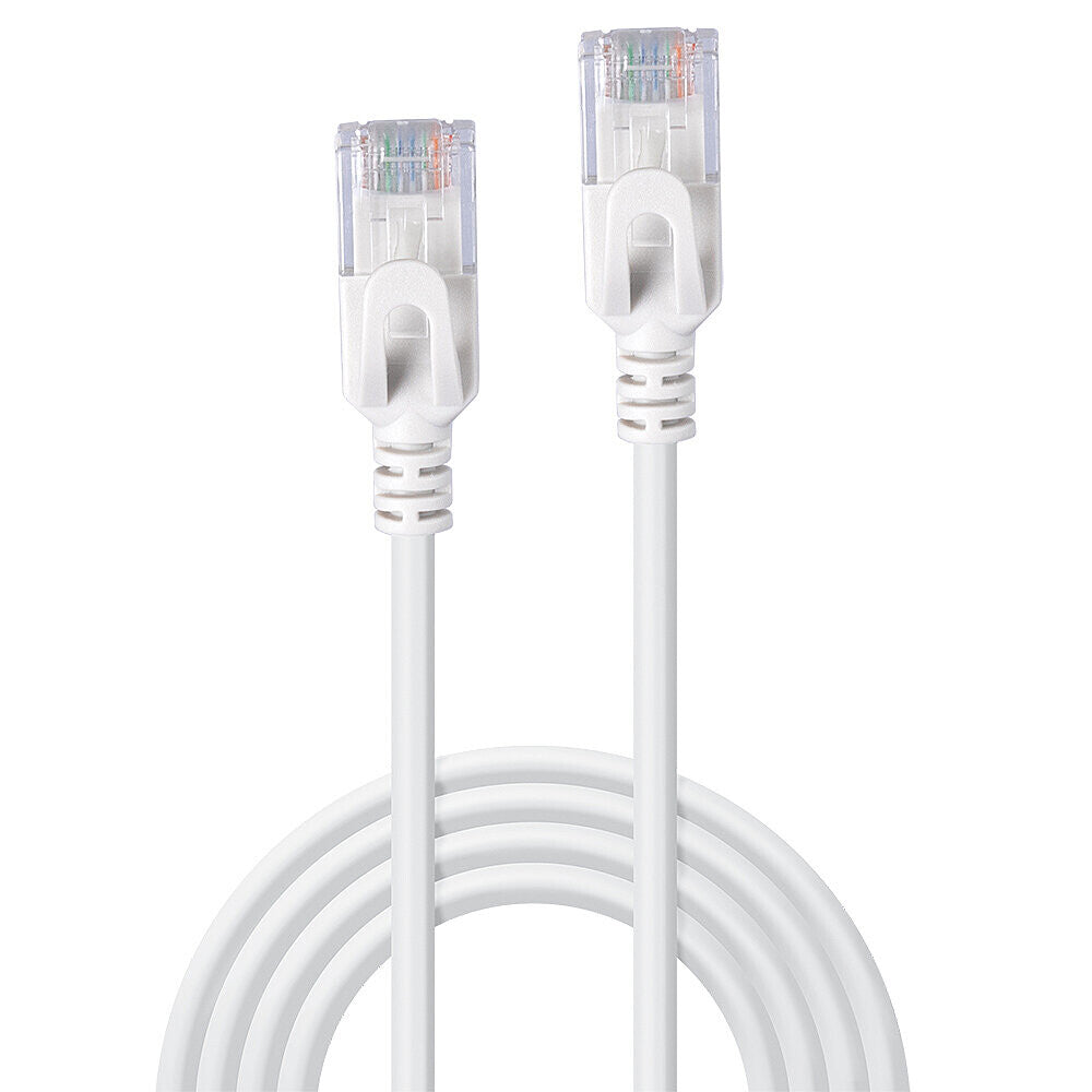 Lindy 1m Cat.6A U/UTP Ultra Slim Network Cable, Grey