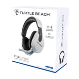 Turtle Beach Stealth 600 White PlayStation Wireless Gaming Headset with up to 80 hour Battery, 50mm Speakers and Bluetooth for PS5, PS4, PC and Mobile