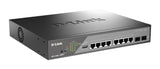 D-Link 10-Port Gigabit Ethernet PoE++ Surveillance Switch