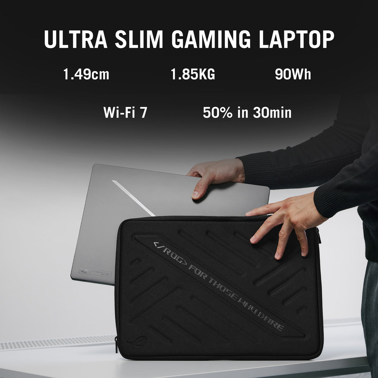 ASUS ROG Zephyrus G16 GU605CW-QR087W Intel Core Ultra 9 285H Laptop 40.6 cm (16") WQXGA 32 GB LPDDR5x-SDRAM 2 TB SSD NVIDIA GeForce RTX 5080 Wi-Fi 7 (802.11be) Windows 11 Home Grey
