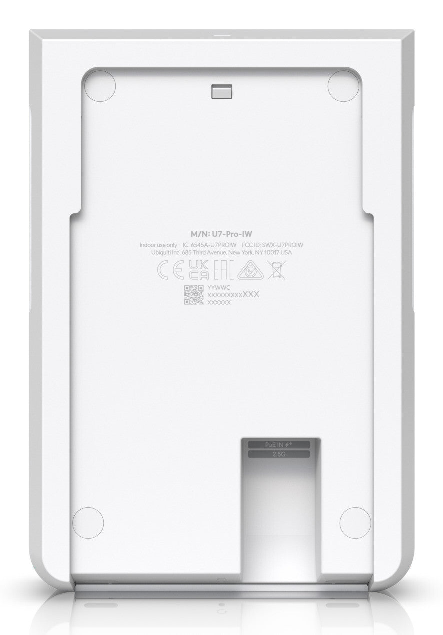 Ubiquiti U7 Pro Wall 5700 Mbit/s White Power over Ethernet (PoE)