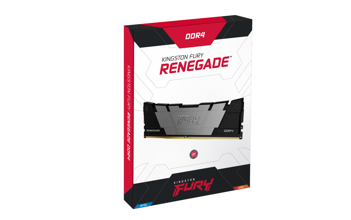 Kingston Technology FURY 32GB 3600MT/s DDR4 CL16 DIMM (Kit of 2) 1Gx8 Renegade Black