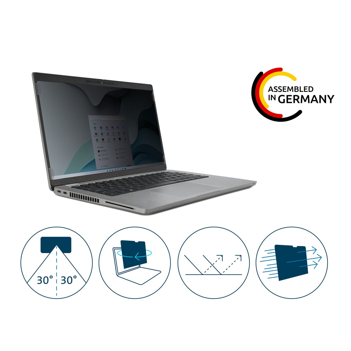 Kensington EQ Privacy Screen Filter for 15.6'' Laptops 16:10