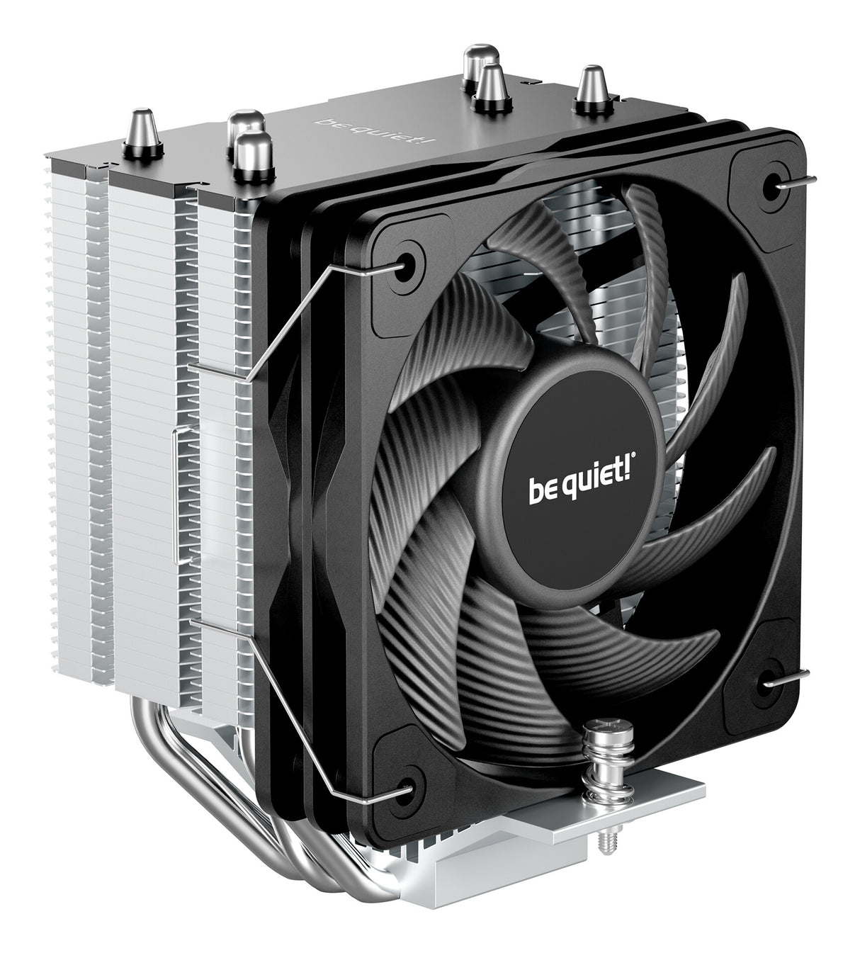be quiet! Pure Rock Slim 3 Processor Air cooler 10 cm Silver 1 pc(s)