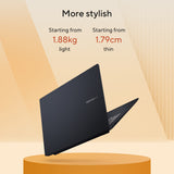 ASUS Vivobook 16 M1607KA-MB145W AMD Ryzen™ AI 5 330 Laptop 40.6 cm (16") WUXGA 16 GB DDR5-SDRAM 512 GB SSD Wi-Fi 6 (802.11ax) Windows 11 Home Silver