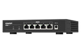 QNAP QSW-1105-5T network switch Unmanaged Gigabit Ethernet (10/100/1000) Black