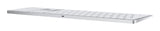 Apple Magic w/ Numeric Keypad keyboard Universal Bluetooth QWERTY UK English Silver, White