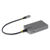StarTech.com 4-Port USB-C Hub, 5Gbps, Bus Powered, USB C to 4x USB-A Hub with USB-C Auxiliary Power Input, 1ft/30cm Host Cable, Portable Desktop/Laptop USB Hub