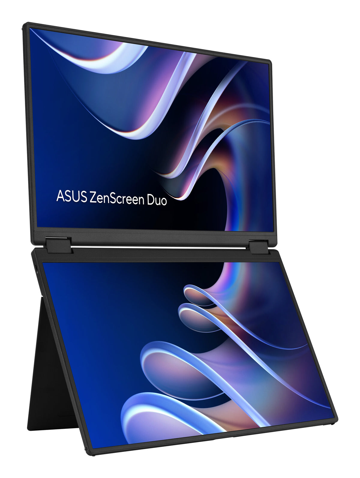 ASUS ZenScreen Duo MB14FCD Portable monitor Black 35.6 cm (14") LCD 1920 x 1200 pixels