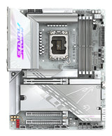GIGABYTE Z890 AORUS PRO ICE Motherboard - Supports Intel Core Ultra (Series 2) CPUs, 16+1+2 phases VRM, up to 9500MHz DDR5 (OC), 1xPCIe 5.0 + 4xPCIe 4.0, Wi-Fi 7, 5GbE LAN, Thunderbolt 4