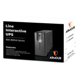 VIDA Armour 850VA uninterruptible power supply (UPS) Line-Interactive 0.85 kVA 480 W 2 AC outlet(s)