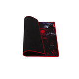 Marvo Scorpion G52 Noob L Large Size Non-Slip Microfibre Gaming Surface Mat (Black) Black, Red
