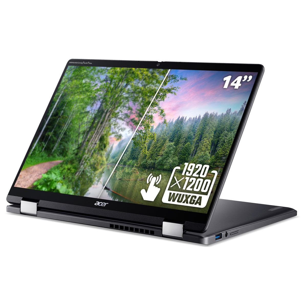 Acer Chromebook Enterprise Spin 714 Plus Spin 714 convertible (CPE794-1N) - Intel Core Ultra 5, 16GB RAM, 512GB SSD, 14" WUXGA touchscreen, Chrome OS