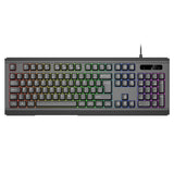 VIDA GAMER BLK 4IN1 USB KB MS HS KIT keyboard Mouse included Gaming QWERTY UK English Black