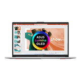 ASUS Vivobook Go 15 OLED E1504GA-L1248W Intel Core i3 N-series i3-N305 Laptop 39.6 cm (15.6") Full HD 8 GB DDR4-SDRAM 256 GB Flash Wi-Fi 6E (802.11ax) Windows 11 Home in S mode Silver