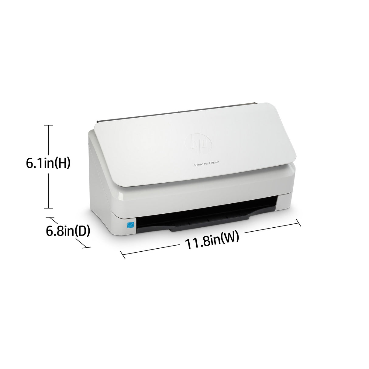 HP Scanjet Pro 2000 s2 Sheet-feed Scanner Sheet-fed scanner 600 x 600 DPI A4 Black, White