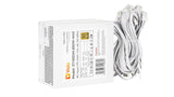 VIDA 850W Heracles White ATX 3.1 Gaming PSU, 80+ Bronze, 140mm Ultra-Quiet FDM Fan, Flat White Cables, PCIe 5.1, Power Lead Not Included power supply unit 24-pin ATX