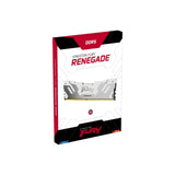 Kingston Technology FURY 32GB 7600MT/s DDR5 CL38 DIMM (Kit of 2) Renegade RGB White XMP