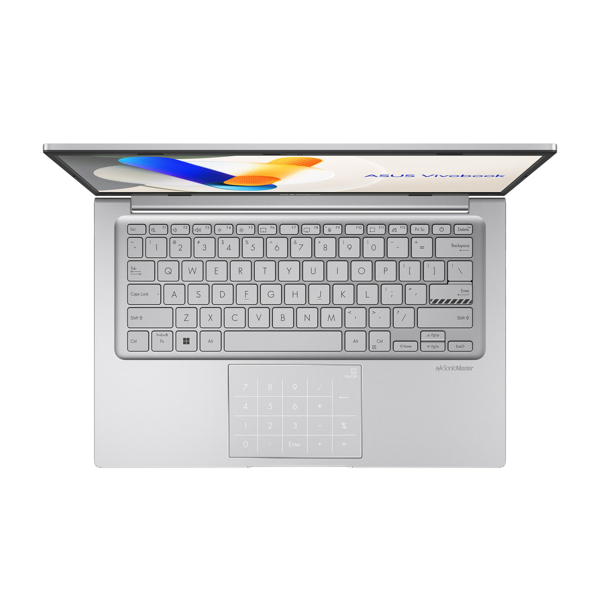 ASUS Vivobook 14 X1404VA-EB142W Intel® Core™ i7 i7-1355U Laptop 35.6 cm (14") Full HD 16 GB DDR4-SDRAM 512 GB SSD Wi-Fi 6E (802.11ax) Windows 11 Home Silver