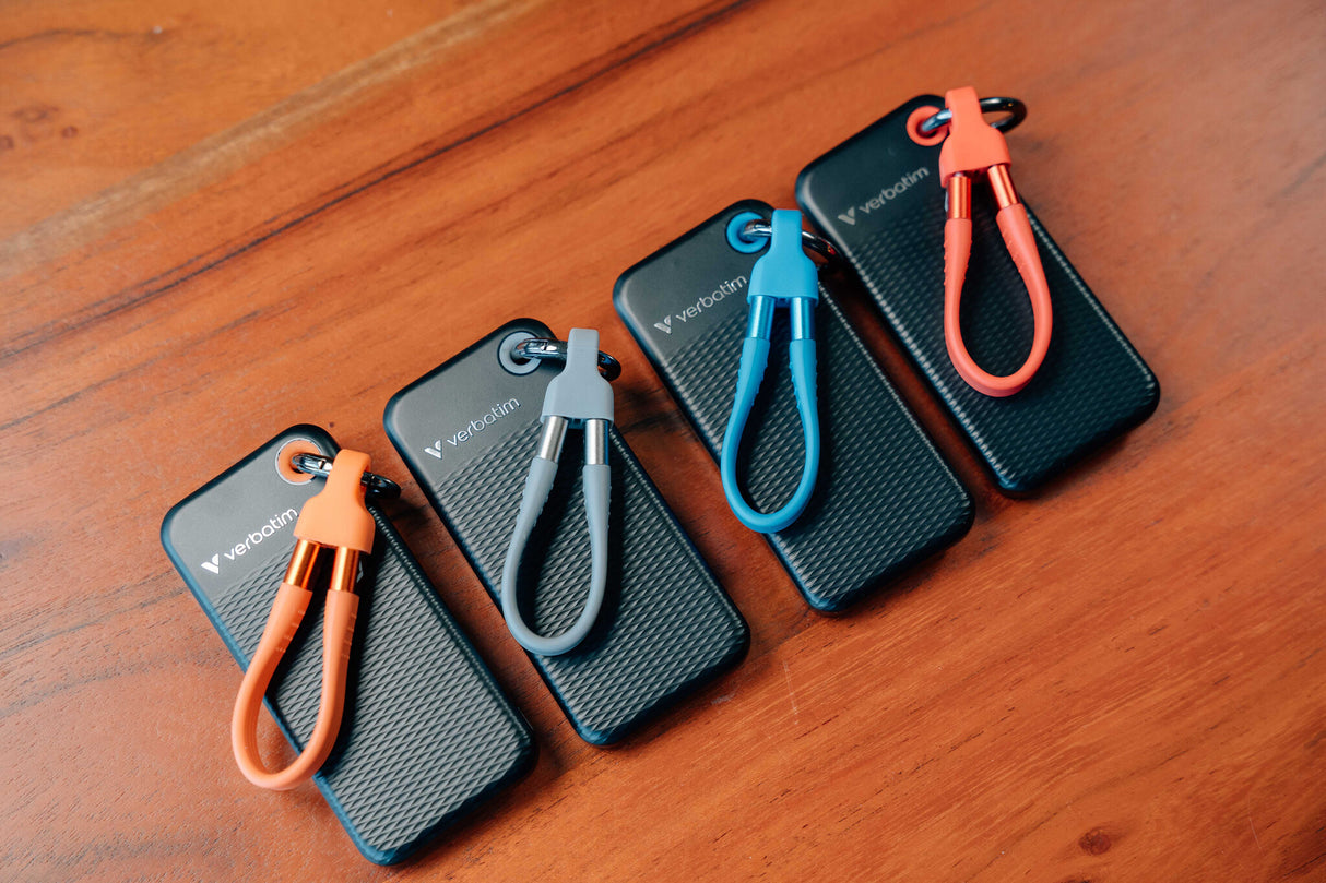 Verbatim Pocket SSD USB 3.2 Gen 2 2TB Black/Red