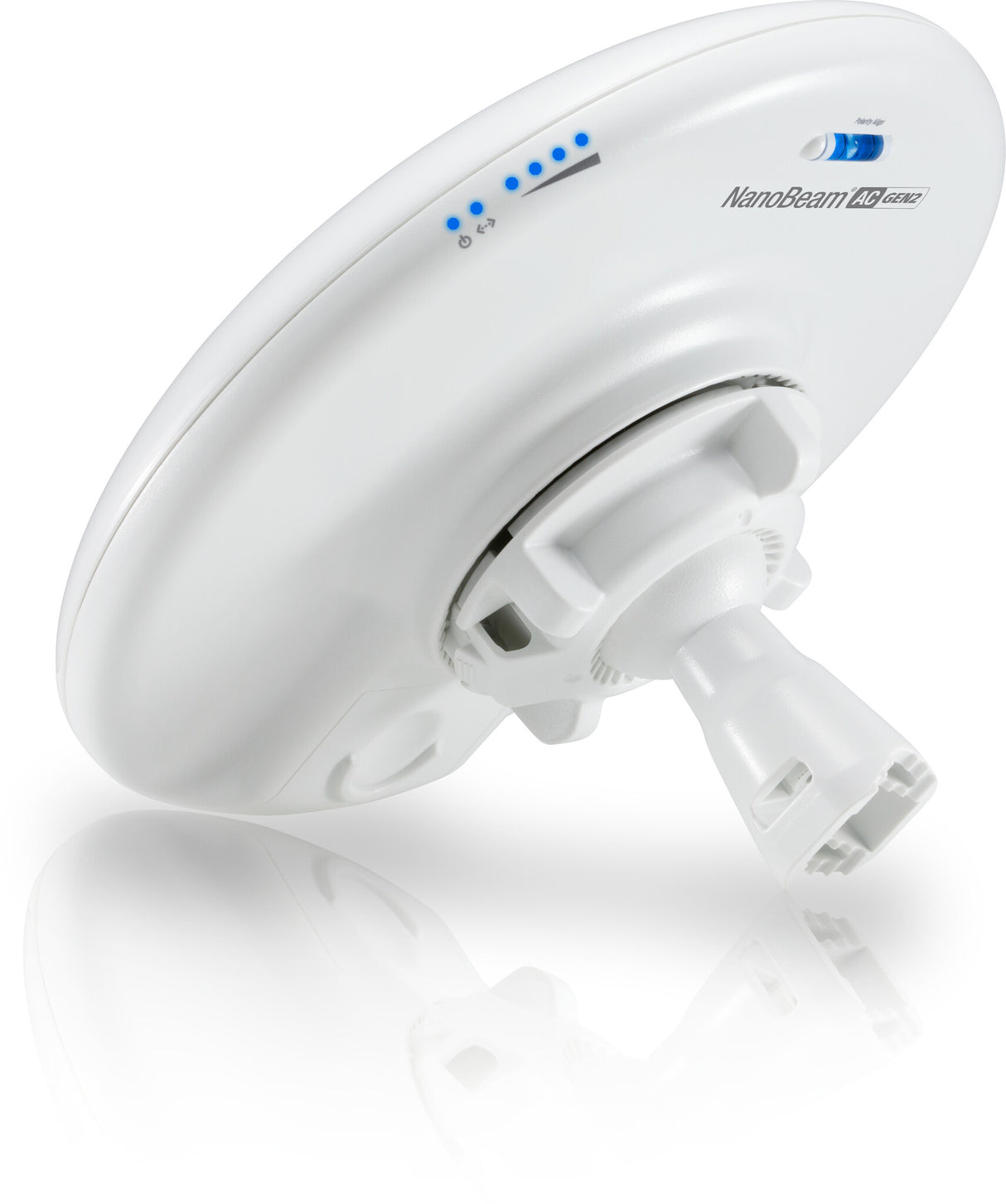 Ubiquiti NanoBeam 5AC Gen 2 Network bridge 450 Mbit/s White