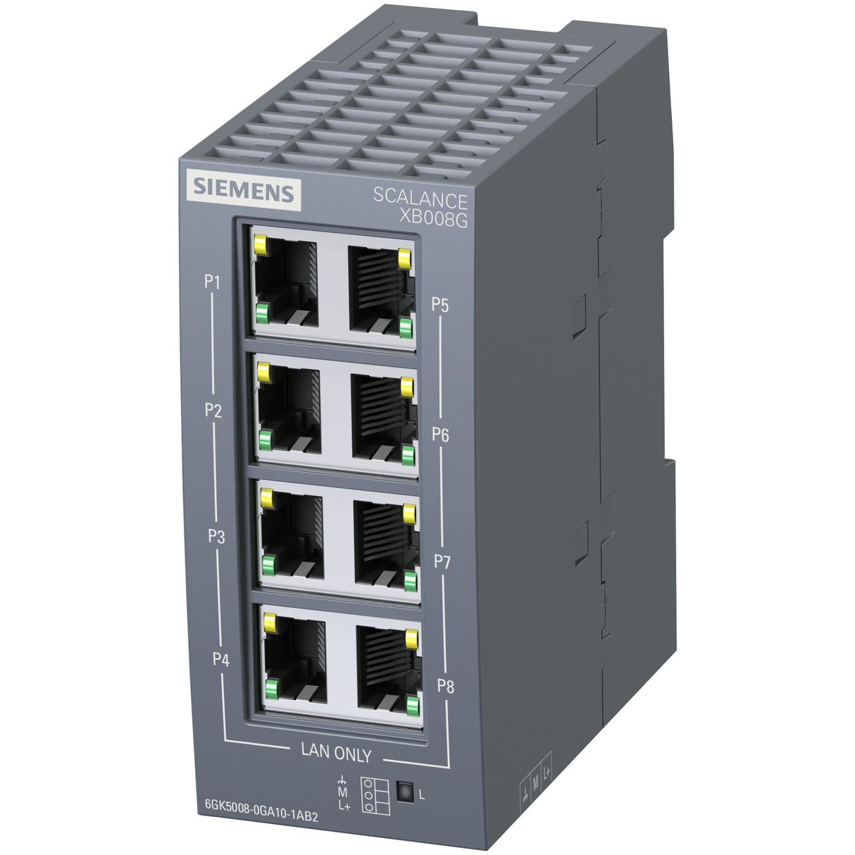 Siemens for Use with Industrial Ethernet Network