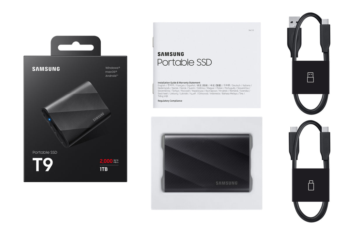 Samsung MU-PG1T0B 1 TB USB Type-C USB 3.2 Gen 2x2 Black