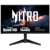 Acer NITRO VG0 Nitro VG270U P6 Gaming Monitor - 27" Quad HD (2560x1440), IPS, 144Hz, 1ms, FreeSync, HDR10, Black