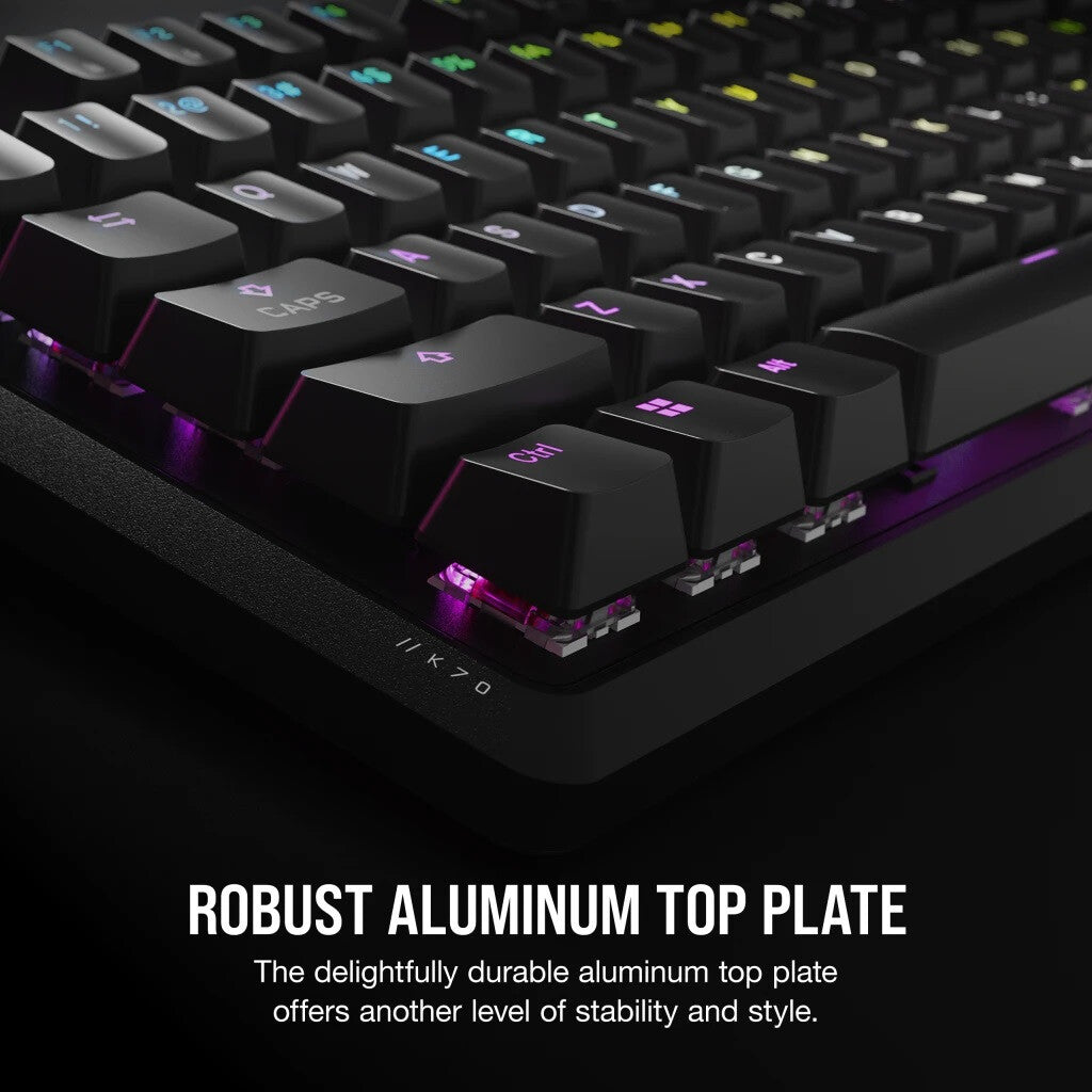 Corsair K70 CORE RGB keyboard Gaming USB QWERTY UK English Black