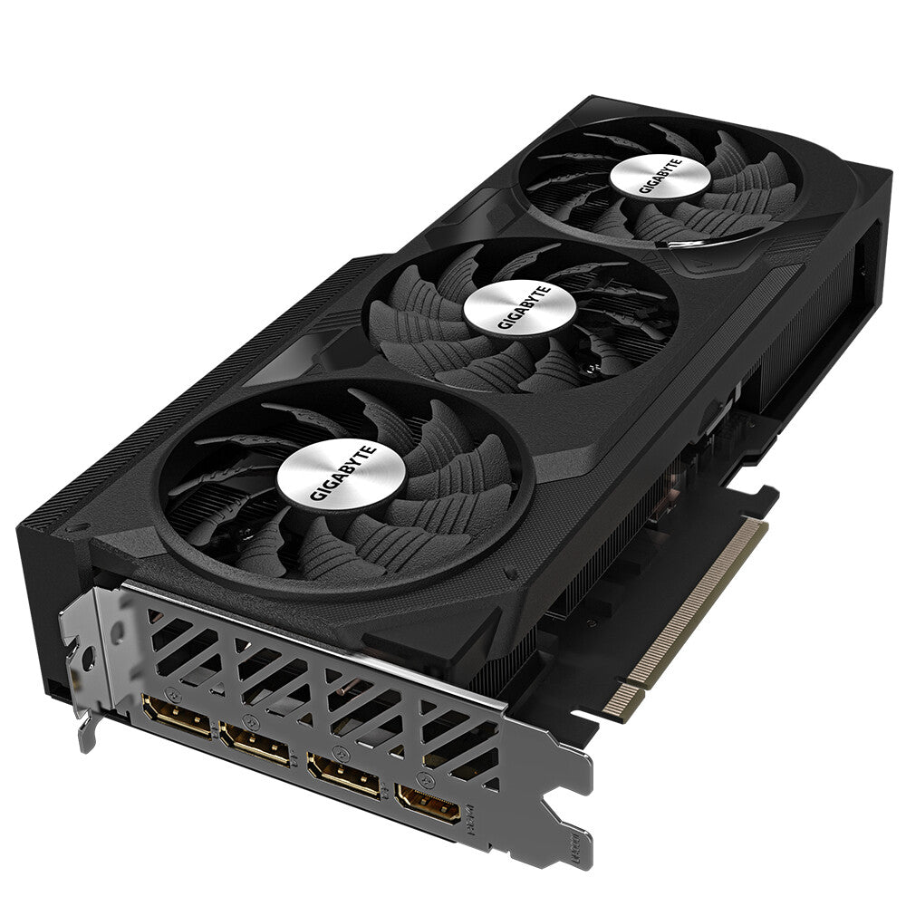 GIGABYTE GeForce RTX 4070 WINDFORCE OC V2 12G Graphics Card - 12GB GDDR6, 192bit, PCI-E 4.0, 2490MHz Core Clock, 3 x DisplayPort 1.4a, 1 x HDMI 2.1a, NVIDIA DLSS 3, GV-N4070WF3OCV2-12GD