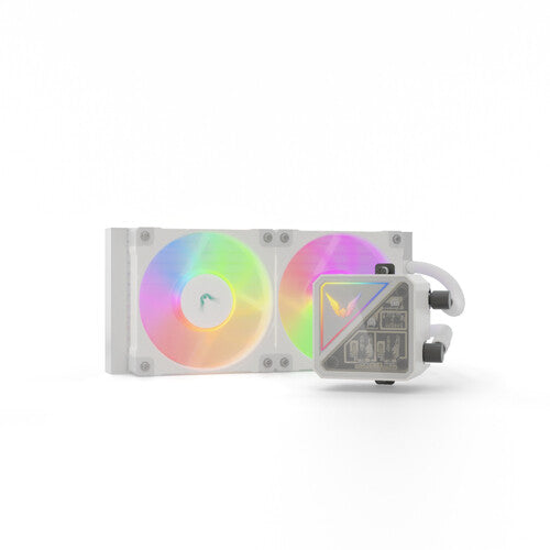Valkyrie V240 Lite Processor All-in-one liquid cooler 24 cm White