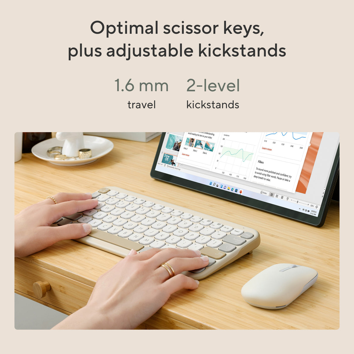 ASUS Marshmallow KW100 keyboard Home Bluetooth Green