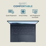 ASUS Zenbook 14 OLED UX3405CA-QL192W Intel Core Ultra 7 255H Laptop 35.6 cm (14") Touchscreen WUXGA 16 GB LPDDR5x-SDRAM 1 TB SSD Wi-Fi 7 (802.11be) Windows 11 Home Blue