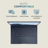ASUS Zenbook 14 OLED UX3405CA-QL241W Intel Core Ultra 5 225H Laptop 35.6 cm (14") Touchscreen WUXGA 16 GB LPDDR5x-SDRAM 512 GB SSD Wi-Fi 7 (802.11be) Windows 11 Home Blue