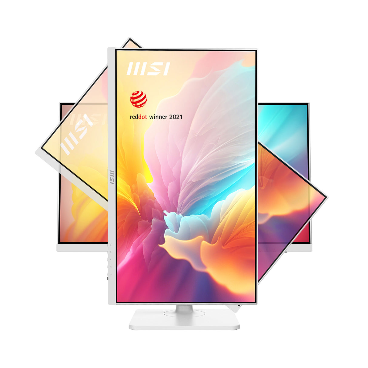 MSI Modern MD272XPW computer monitor 60.5 cm (23.8") 1920 x 1080 pixels Full HD White