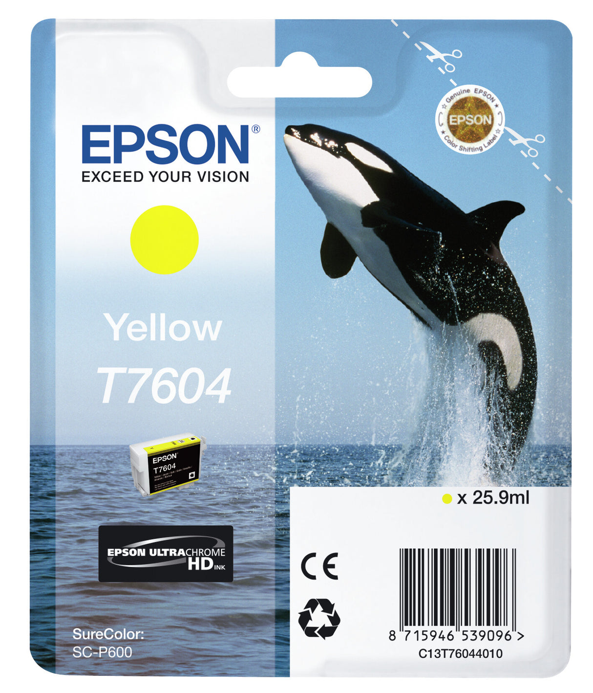 Epson T7604 Yellow