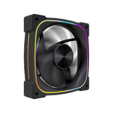 VIDA STEALTH REVERSE BLK ARGB FAN 120MM Computer case 12 cm Black